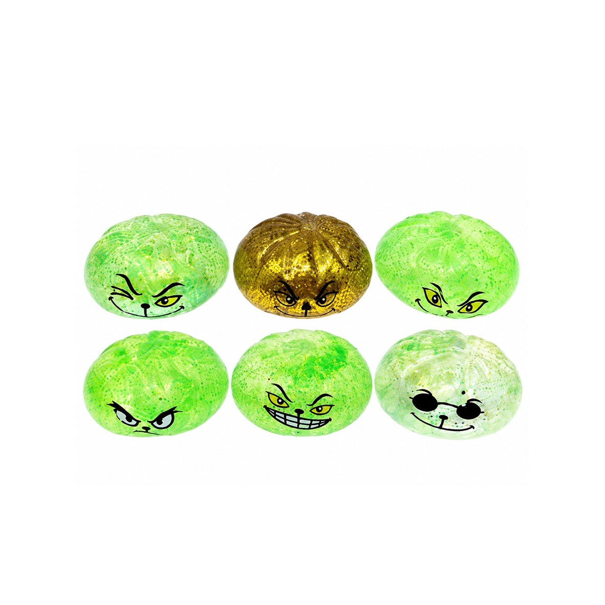 💚 Green Monster Glitter Mystery Squishy Dumpling